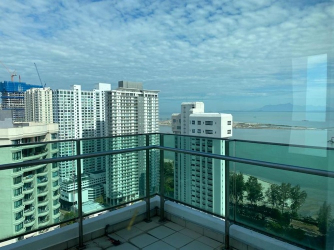 Outside