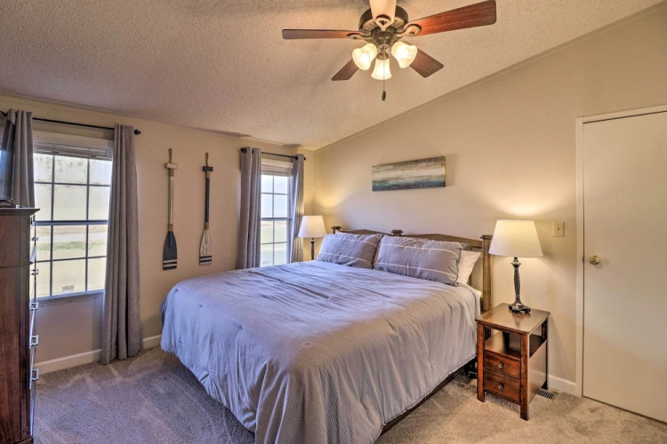 White River Fishing Escape w/ Deck & Patio!