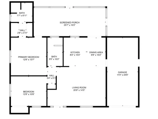 2 Bedrooms Cottage