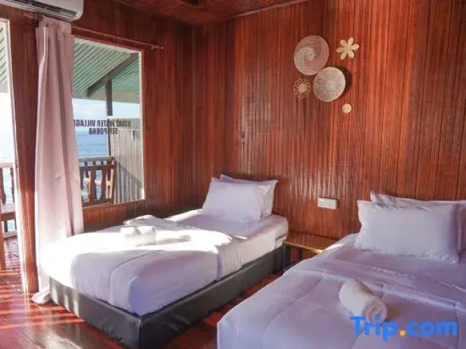 Standard Twin room with sea view