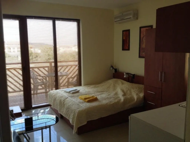 1 Bedroom Apartment with balcony and with partial sea view