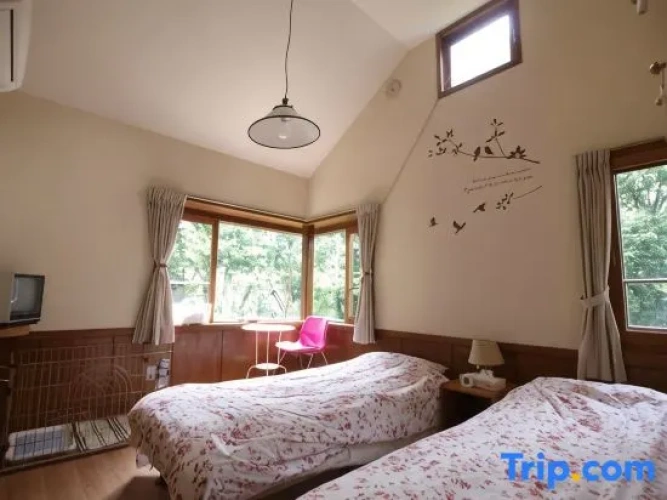 Standard Twin room with mountain view