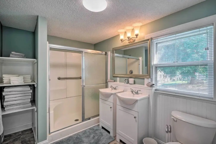Bright Durham Home w/ Fully Furnished Deck!