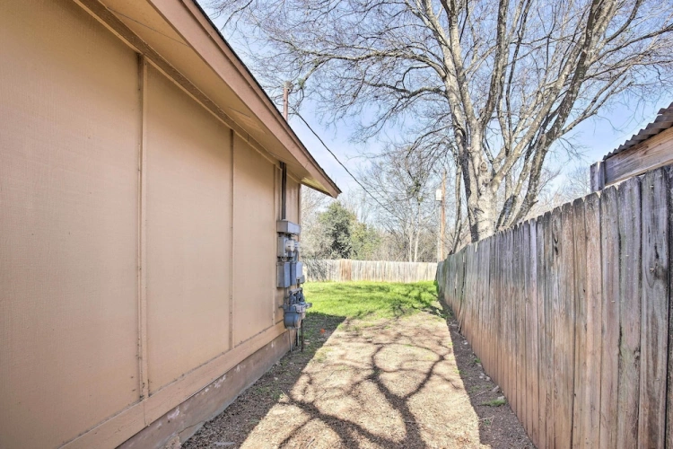 Outside