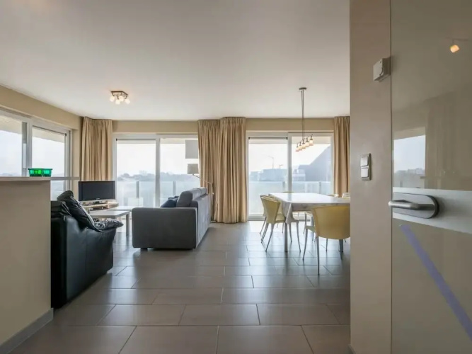 Apartment by Belgian Coast With Dune Views