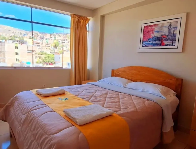 Economy Double room with balcony and with park view