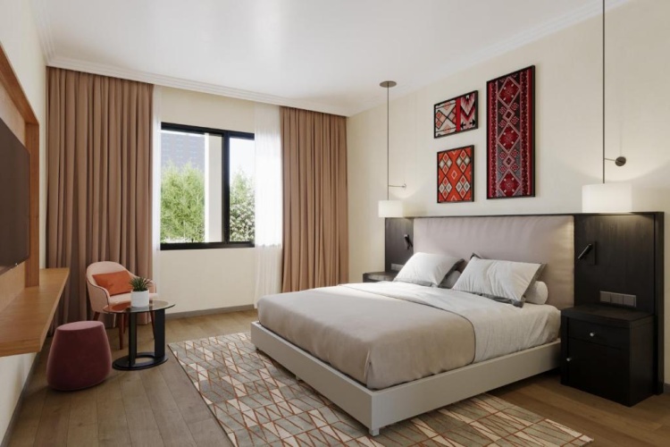 Deluxe Double room with city view