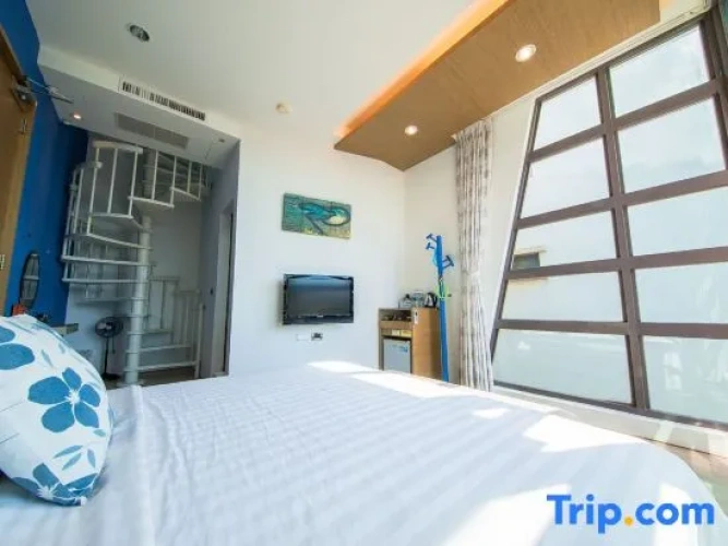 Standard Double room with balcony and beachfront