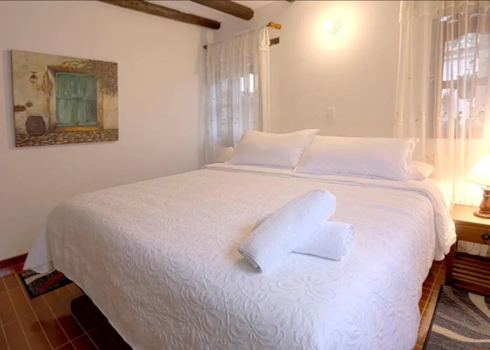 Standard Quadruple room with balcony and with view