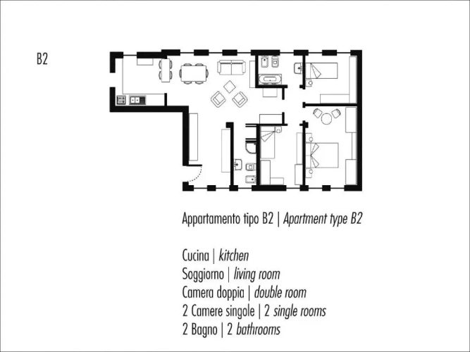 3 Bedrooms Deluxe Apartment
