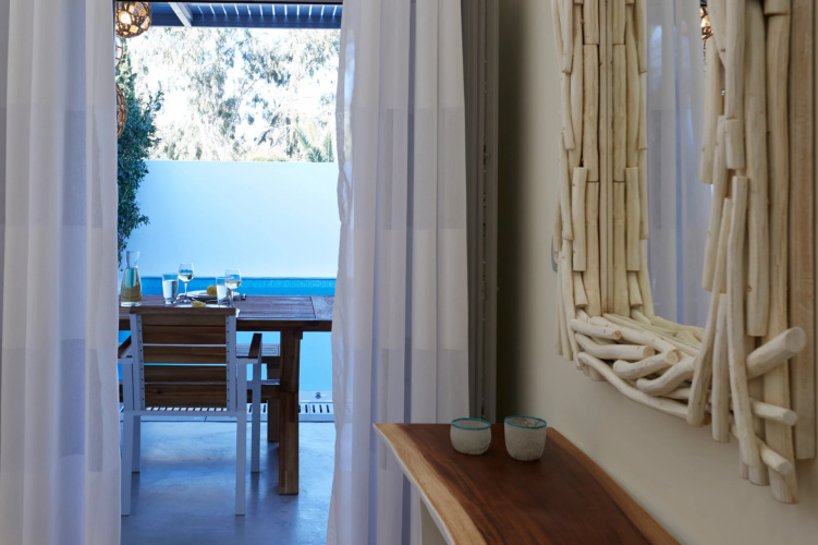 2 Bedroom Eolia Kamari Villa 100m2 with Private Heated Pool