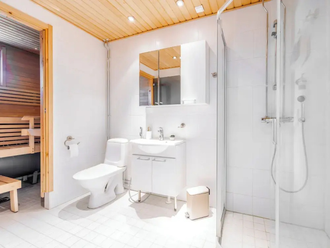 Cozy 1BR Apt with Sauna at Levi Centre