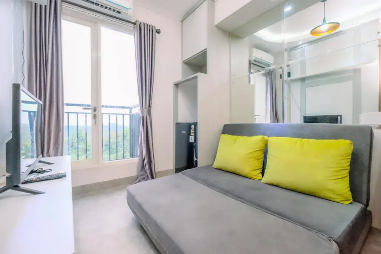 Warm and Comfortable Designed 2BR at Podomoro Golf View Apartment