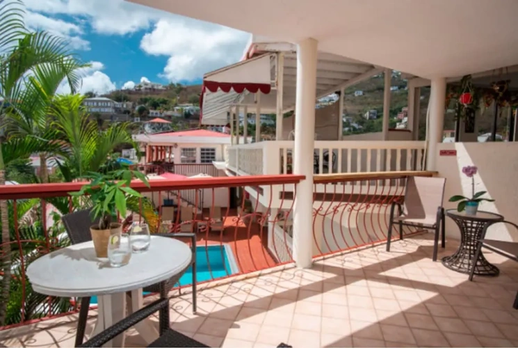 Superior Double room with balcony and with land view