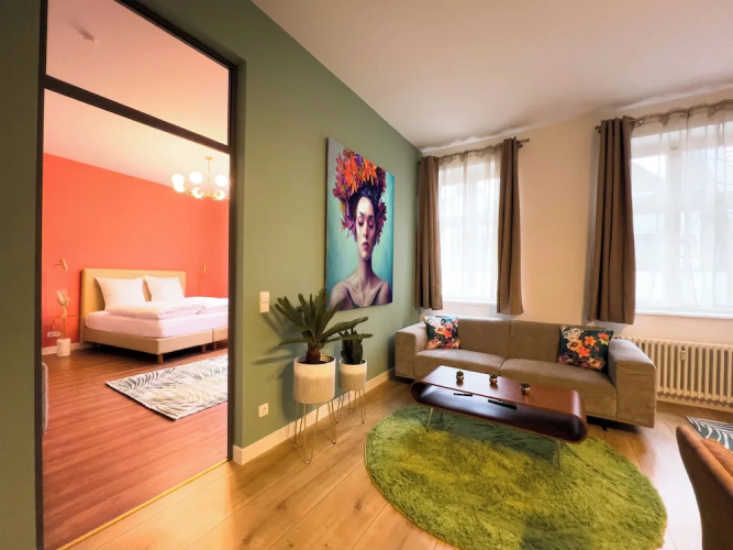 Exklusives City Apartment Flowers