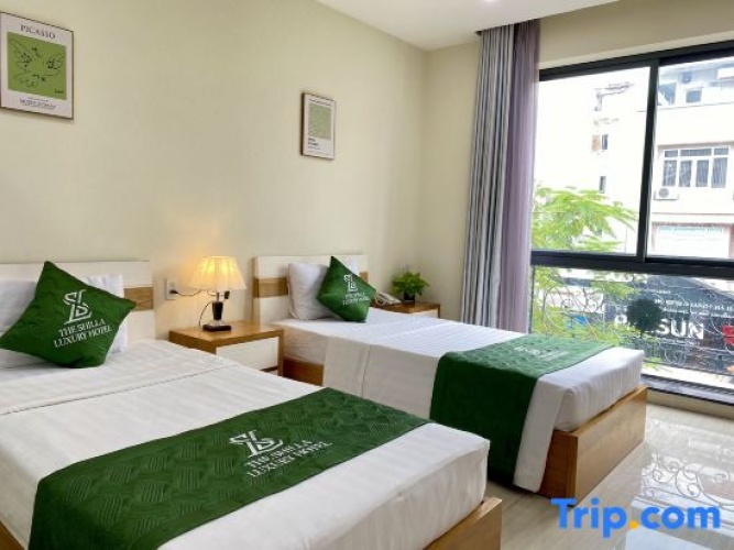 Deluxe Twin room with city view