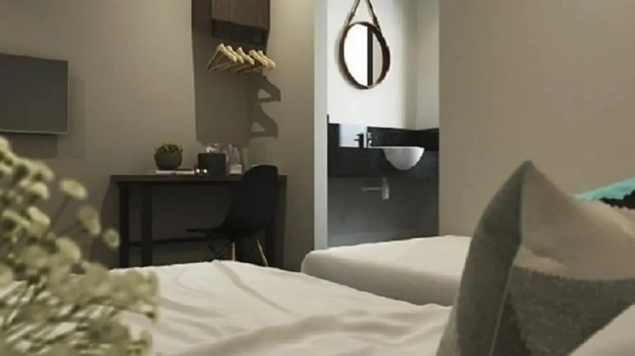 2 Bedrooms Standard Family room with city view