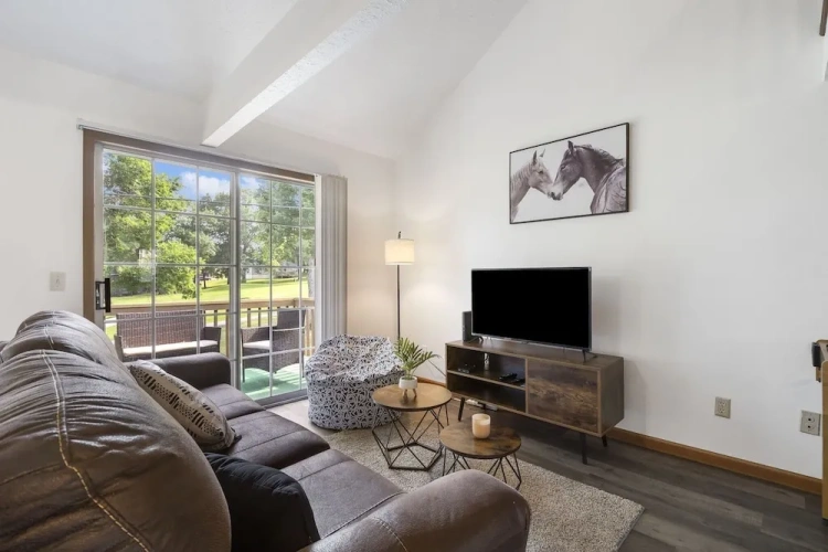 Standard room with balcony and with golf view