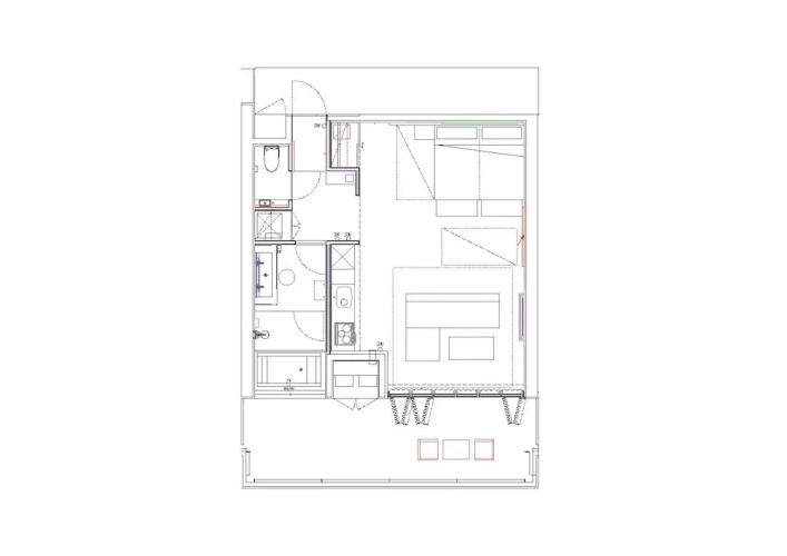 1 Bedroom Superior Twin room with ocean view