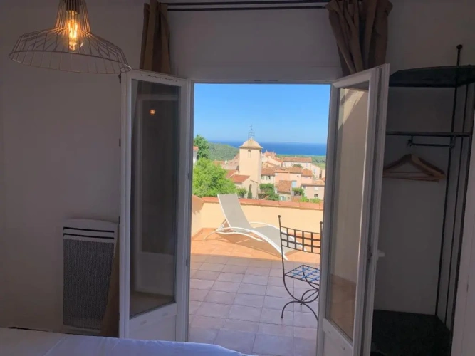 Deluxe Double room with balcony and with sea view