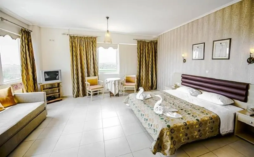 Standard Double room with balcony and with view