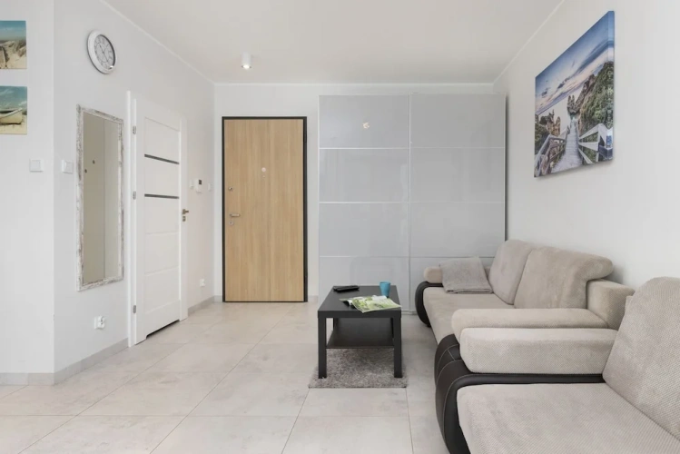 Studio with balcony