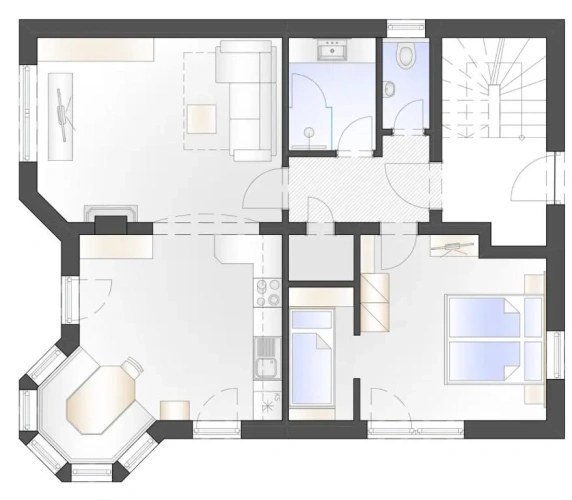 1 Bedroom Deluxe Apartment