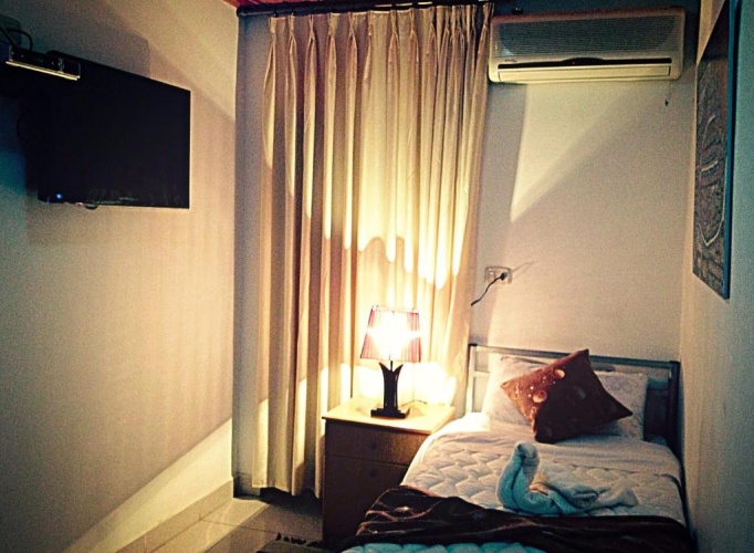 Standard Twin room with balcony and with view