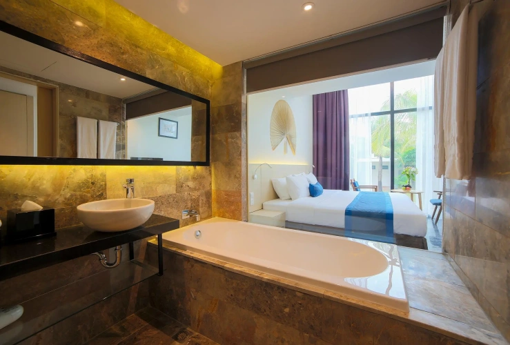 Deluxe Double room with garden view