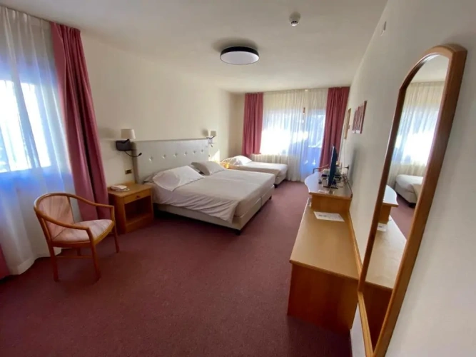 Classic Double room with balcony and with view