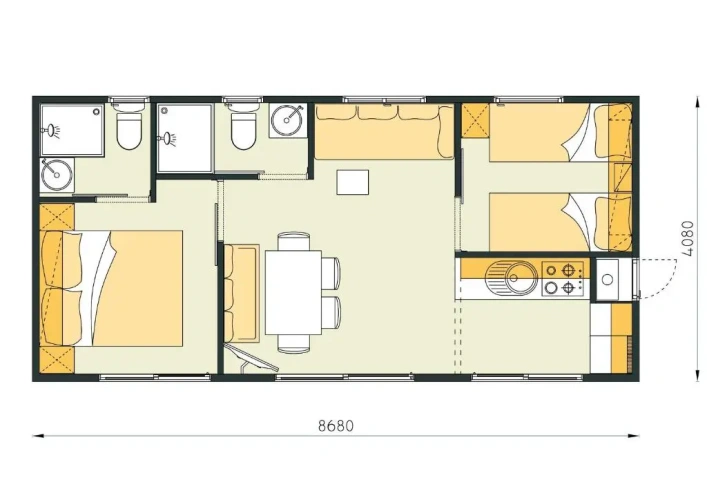 2 Bedrooms Superior room