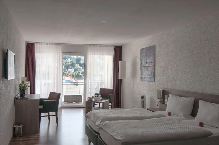 Superior Double room with balcony and with river view