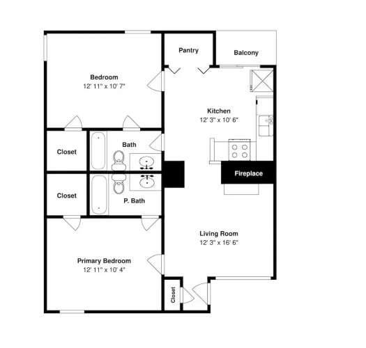 2 Bedrooms Standard room