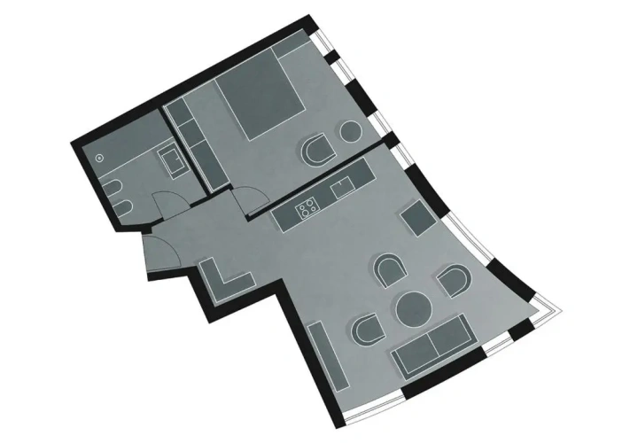 1 Bedroom Apartment