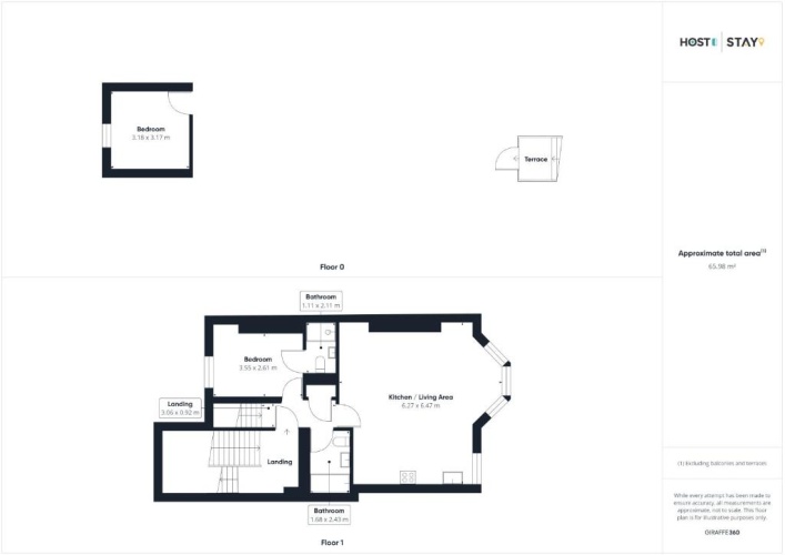 Apartment with sea view