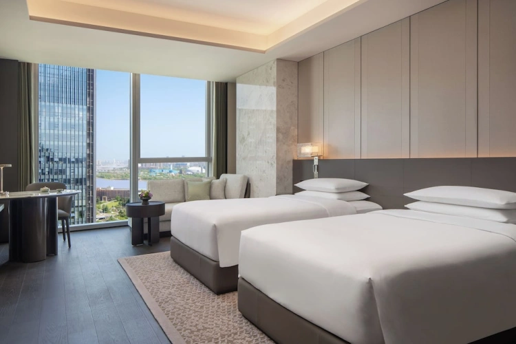 Standard Twin Club room with river view
