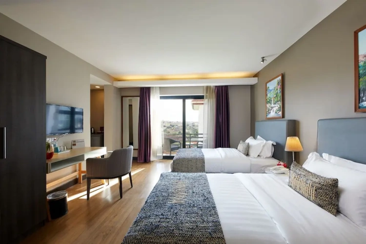 Standard Twin room with balcony
