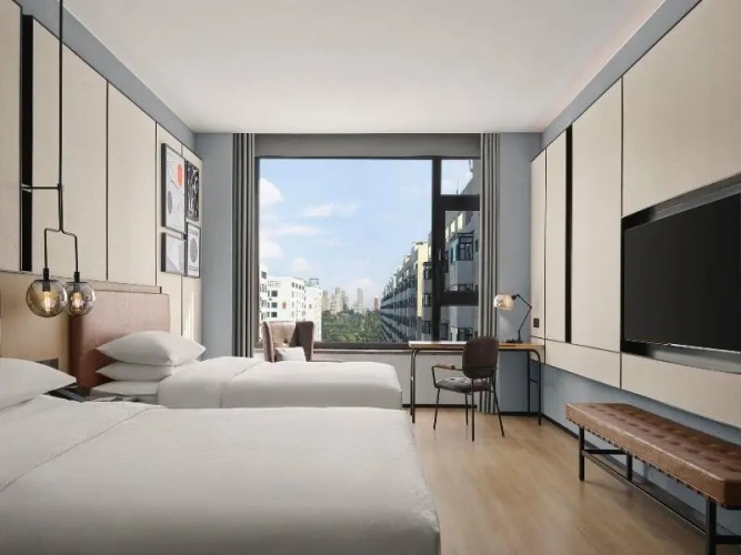 Standard Twin room with view