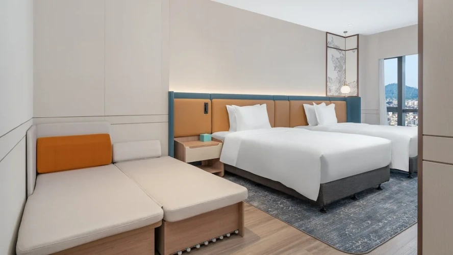 Standard Twin room with city view