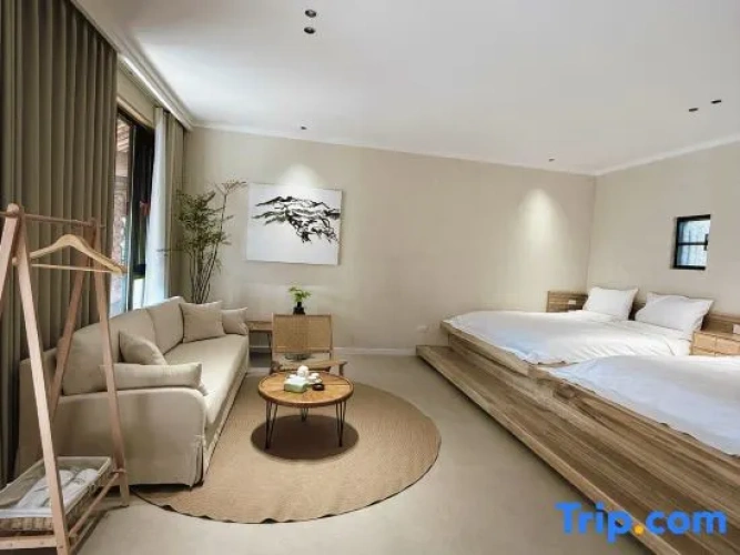 Standard Family room with balcony and with courtyard view