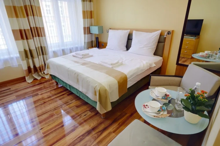 Deluxe Double room with city view