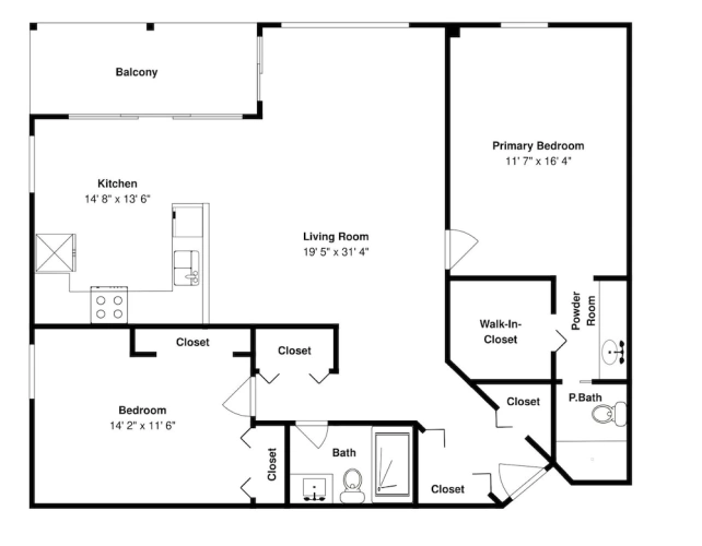 2 Bedrooms Standard room
