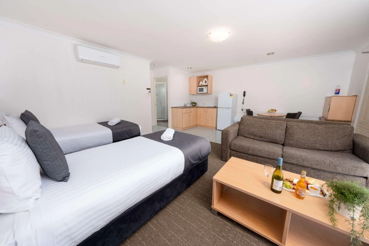 Guest rooms