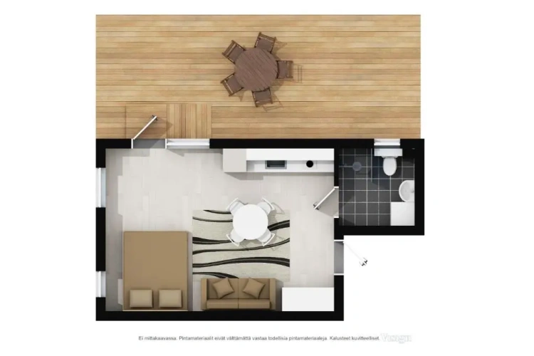 1 Bedroom Apartment