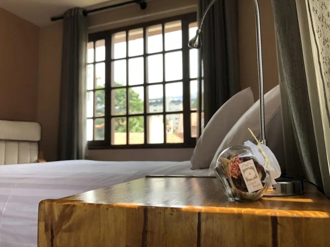 Standard Triple room with garden view