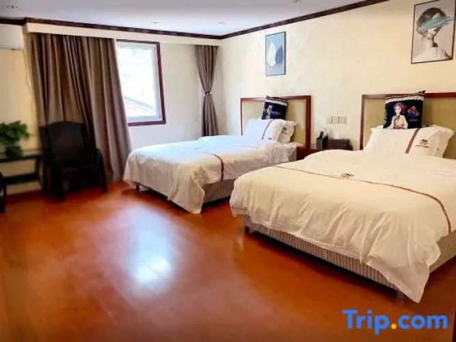 Standard Double room with street view