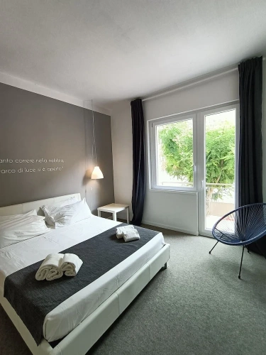 Standard Double room with balcony and with city view