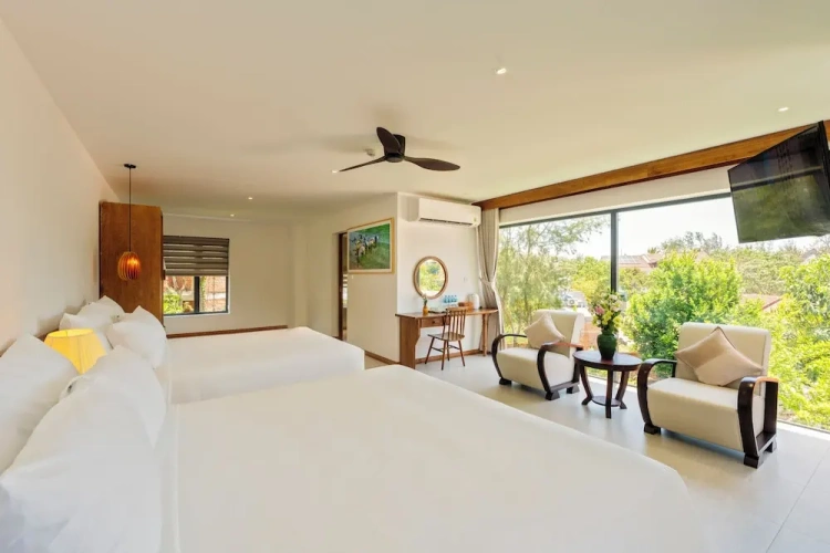 Standard Family room with pool view