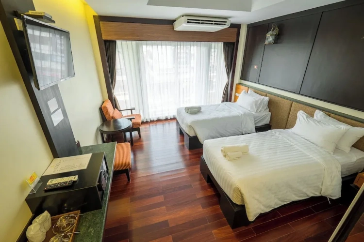 Superior Twin room with land view
