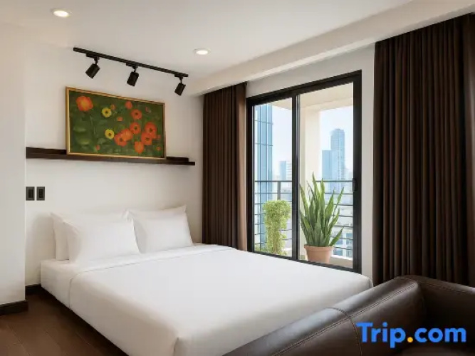 1 Bedroom Double Suite with balcony and with city view